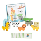Wooden Animal Blocks for Coordination, Focus, and Creative Play