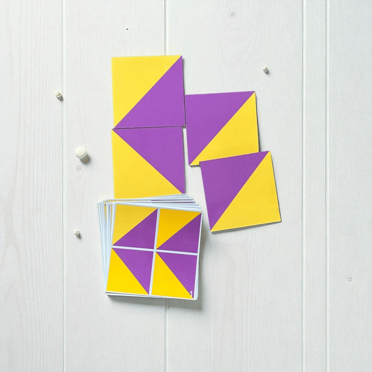 Geo Match Puzzle - Montessori Shape and Color Logic Game